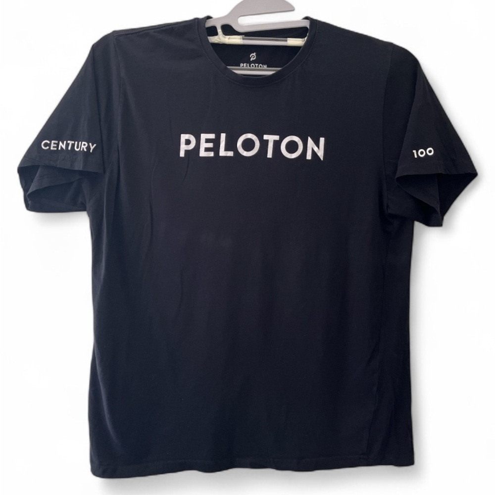 Peloton Men's Century Black Tee Sz: XXL